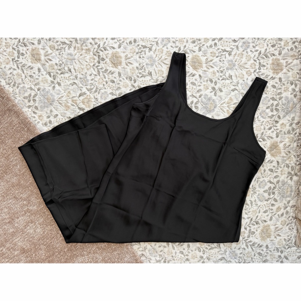 Old Navy Sleeveless Satin Midi Dress - L - NWT!